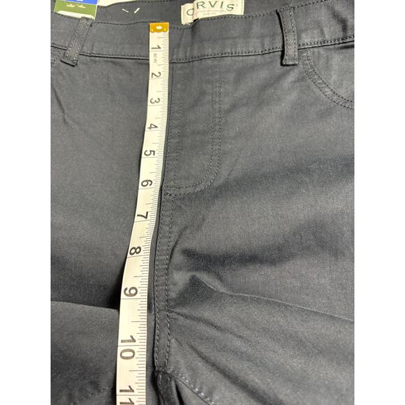 Orvis Women's Navy Stretch Twill Ankle Pants - Size 10 - Picture 9 of 10